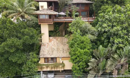 Casa em Condomínio para Venda em Guarujá, Cond. Iporanga, 5 dormitórios, 5 suítes, 5 banheiros, 4 vagas
