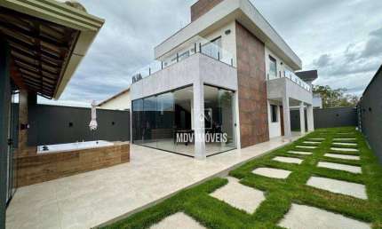 Casa 3 Quartos em Condomínio fechado próximo a Lagoa Central, com 166m² de área construída, Condomínio Trilhas do Sol / Lagoa Santa