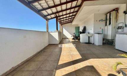 Cobertura 2 quartos à venda, 100m²  Mantiqueira - Belo Horizonte