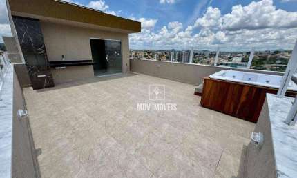 Cobertura 3 quartos c/ 1 suíte e 2 vagas cobertas, metragem do imóvel  156m², bairro Santa Branca / Pampulha – Belo Horizonte