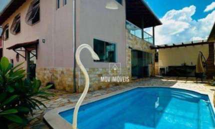 Casa com 4 dormitórios à venda, 322 m² por R$ 1.300.000,00 - Santa Amélia - Belo Horizonte/MG