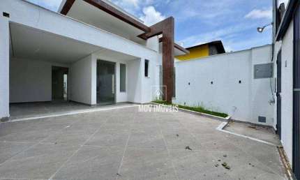 Casa Moderna e Imponente c/ 3 quartos, suite, closet, 106m² construídos, 2 Vagas de garagem, bairro Copacabana / Pampulha – Belo Horizonte