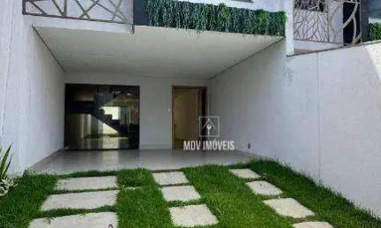 Casa Moderna e Imponente c/ 3 quartos, suite, possui 160m², 4 Vagas de garagem, bairro Castelo / Pampulha – Belo Horizonte
