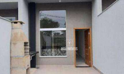 Casa com 2 dormitórios à venda, 64 m² com ITBI e Registro grátis para 1º imóvelpor R$ 330.000 - Parque Andiara - Pedro Leopoldo/Minas Gerais