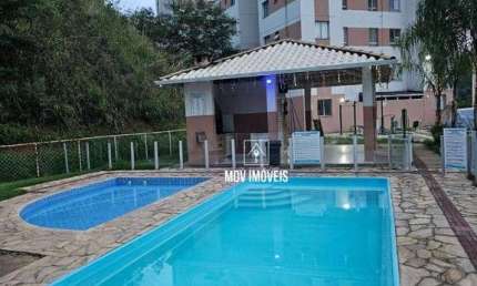 Apartamento com 2 dormitórios à venda, 45 m² por R$ 160.000 - Borba Gato - Sabará/MG