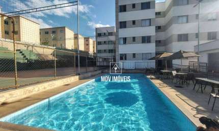 Apartamento com 2 dormitórios à venda, 45 m² por R$ 179.000 - Nova Pampulha - Vespasiano/MG