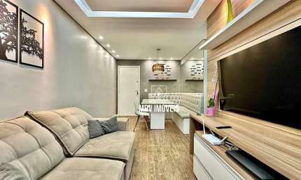 Apartamento com 3 dormitórios à venda, 70 m² por R$ 447.000 - Candelária - Belo Horizonte/MG