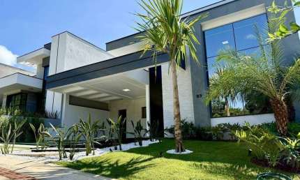 Casa no condomínio London Park em Indaiatuba - 3 suítes + escritório