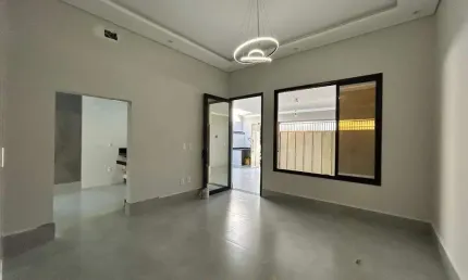 Casa Nova com 3 Quartos e 2 Banheiros à Venda, 135 m² - Jardim Residencial Nova Veneza