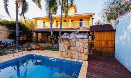 Casa à venda, 5 quartos, 5 suítes, 4 vagas, Parque São Lourenço - Indaiatuba/SP