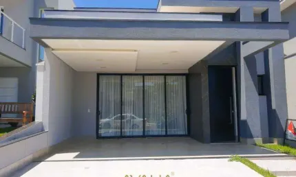 Casa em condomínio à venda, 3 quartos, 3 suítes, 4 vagas, Jardim Bréscia - Indaiatuba/SP