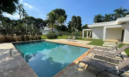Casa em condomínio fechado com 5 quartos à venda no Recanto das Flores, Indaiatuba 