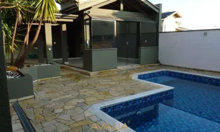 Casa para Locação com 3 quartos no Condomínio Santa Clara em Indaiatuba