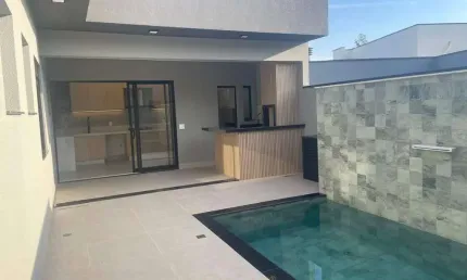 Casa à venda com 3 suítes no condomínio park gran reserve indaiatuba
