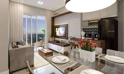 Apartamento com 2 dormitórios à venda, 47 m² por R$ 393.582,00 - Vila Augusta - Guarulhos/SP