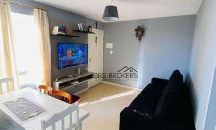 Apartamento com 2 dormitórios à venda, 41 m² por R$ 215.000,00 - Água Chata - Guarulhos/SP