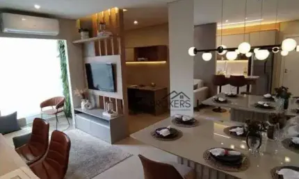 Apartamento com 3 dormitórios à venda, 58 m² por R$ 477.524,00 - Vila Flórida - Guarulhos/SP