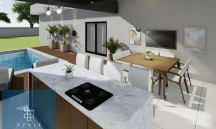 Casa com 248m² à venda - Condomínio Saint Charbel - Estuda Permuta