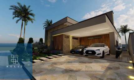 Casa com 3 suítes à venda, 243m² - Condomínio Alphaville - Estuda Permuta