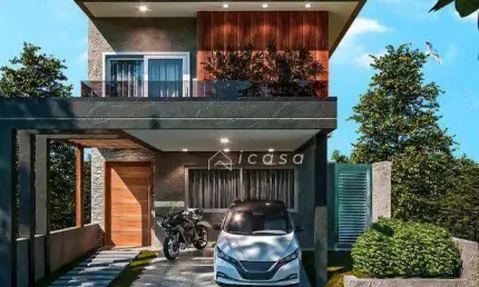 Sobrado com 3 dormitórios à venda, 155 m² por R$ 745.000,00 - Condomínio Recanto Tropical - Taubaté/SP