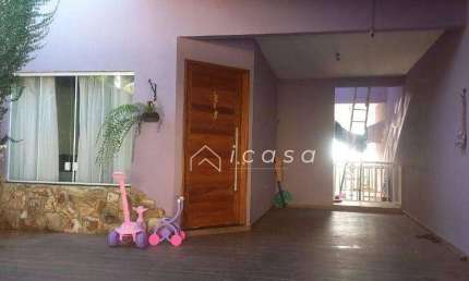 Sobrado com 3 dormitórios à venda, 202 m² por R$ 600.000,00 - Vitória Vale - Caçapava/SP
