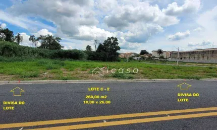 Terreno à venda, 260 m² por R$ 145.000,00 - Jardim Maria Cândida - Caçapava/SP