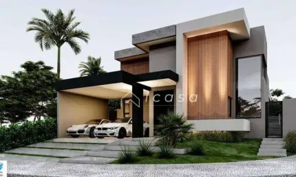 Casa com 3 dormitórios à venda, 150 m² por R$ 1.000.000,00 - Condomínio Terras do Vale - Caçapava/SP