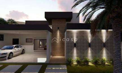 Casa com 3 dormitórios à venda, 250 m² por R$ 1.070.000,00 - Condomínio Residencial Ecopark Bourbon - Caçapava/SP