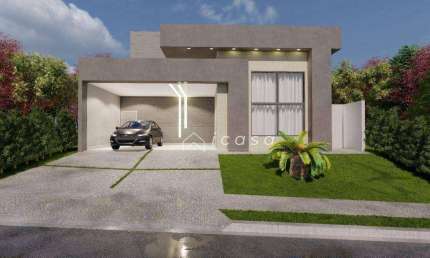 Casa com 3 dormitórios à venda, 150 m² por R$ 960.000,00 - Condomínio Terras do Vale - Caçapava/SP