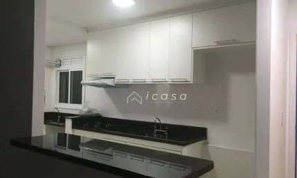 Apartamento com 3 dormitórios para alugar, 91 m² por R$ 3.574,55/mês - Vila Pantaleão - Caçapava/SP