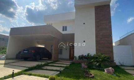 Sobrado com 3 dormitórios à venda, 205 m² por R$ 1.380.000,00 - Condomínio Terras do Vale - Caçapava/SP