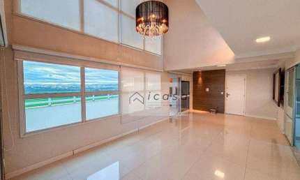 Cobertura com 4 dormitórios, 236 m² - venda por R$ 2.500.000,00 ou aluguel por R$ 13.687,66/mês - Jardim Aquarius - São José dos Campos/SP