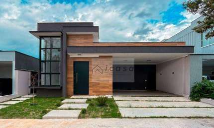 Casa com 3 dormitórios à venda, 150 m² por R$ 1.220.000,00 - Condomínio Terras do Vale - Caçapava/SP