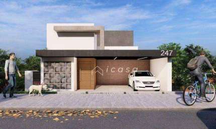 Sobrado com 3 dormitórios à venda, 220 m² por R$ 1.250.000,00 - Condomínio Reserva do Vale - Caçapava/SP