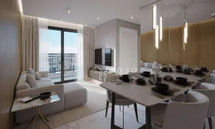 Apartamento com 2 dormitórios à venda, 57 m² por R$ 404.000,00 - Monte Castelo - São José dos Campos/SP