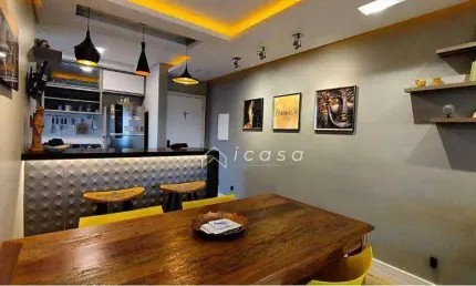Apartamento com 2 dormitórios à venda, 72 m² por R$ 593.600,00 - Vera Cruz - Caçapava/SP