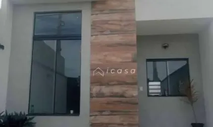Casa com 2 dormitórios à venda, 69 m² por R$ 307.400,00 - Piracangaguá - Taubaté/SP