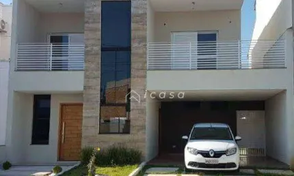 Sobrado com 3 dormitórios à venda, 215 m² por R$ 960.000,00 - Condomínio Residencial Jardins - Taubaté/SP