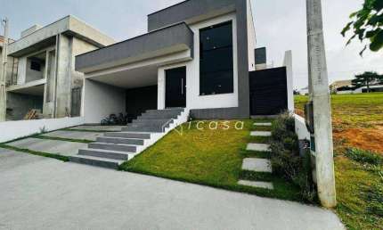 Casa com 4 dormitórios, 148 m² - venda por R$ 1.300.000,00 ou aluguel por R$ 5.070,00/mês - Condomínio Terras do Vale - Caçapava/SP