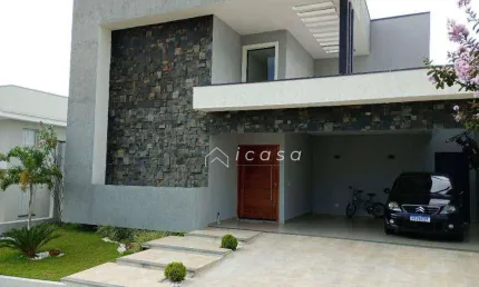 Casa com 3 dormitórios à venda, 150 m² por R$ 1.219.000,00 - Condomínio Terras do Vale - Caçapava/SP