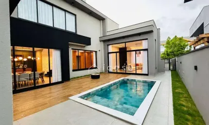 Sobrado com 4 dormitórios à venda, 323 m² por R$ 3.713.000,00 - Condomínio Residencial Mont Blanc - São José dos Campos/SP