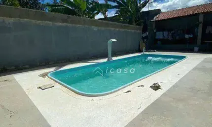 Chácara com 2 dormitórios à venda, 2828 m² por r$ 530.000,00 - perinho - caçapava/sp