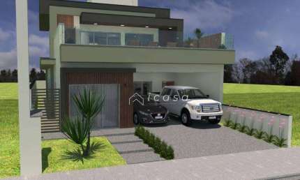 Sobrado com 3 dormitórios à venda, 187 m² por R$ 1.150.000,00 - Condominio Residencial Malibu - Caçapava/SP