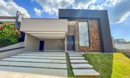 Casa com 3 dormitórios à venda, 155 m² por R$ 1.100.000,00 - Condomínio Terras do Vale - Caçapava/SP