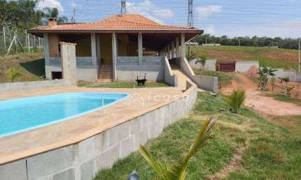 Chácara com 3 dormitórios para alugar, 2500 m² por R$ 3.060,00/mês - Jardim das Palmeiras - Caçapava/SP