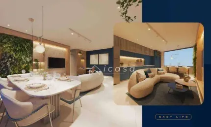 Apartamento com 3 dormitórios à venda, 65 m² - jardim apolo ii - são josé dos campos/sp