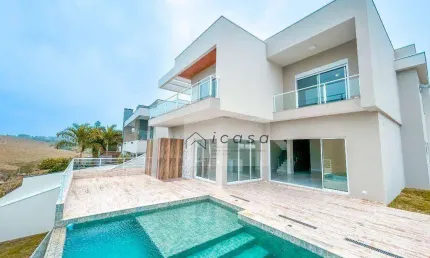 Sobrado com 4 dormitórios à venda, 381 m² por R$ 4.350.000,00 - Alphaville - São José dos Campos/SP