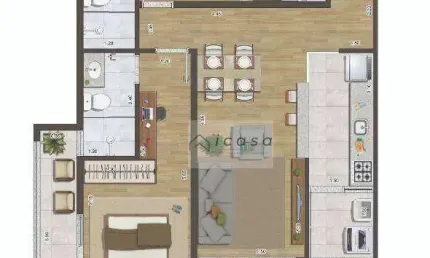 Apartamento com 2 dormitórios à venda, 77 m² por r$ 920.000,00 - itaguá - ubatuba/sp