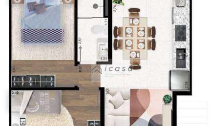 Casa com 2 dormitórios à venda, 47 m² por R$ 339.701,99 - Bananal - Paraty/RJ
