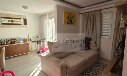 Apartamento com 2 dormitórios para alugar, 64 m² por R$ 3.471,00/mês - Jardim Augusta - São José dos Campos/SP